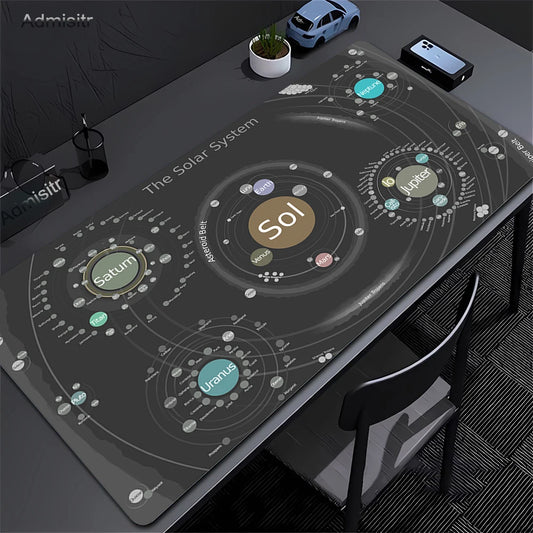 Solar System Planets Mouse Pad Large Computer XXL MousePads Keyboard MouseMat Gamer Soft Office Carpet Desk Mat Long Mouse Pads