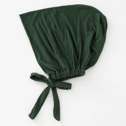 82 Colors Tie-Back Undercaps Fashion Women's Inner Hijab Muslim Cap Bonnet Plain Islamic Cotton Spandex Jersey DEW Underscarf