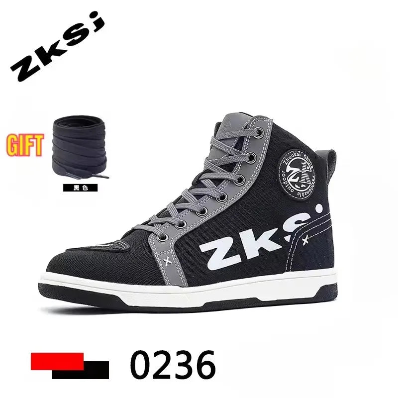 Motorcycle Boots Motos Riders Protective Boots Waterproof Non-slip Motocross Mountain Racing Shoes Casual Shoes Botas Para Moto