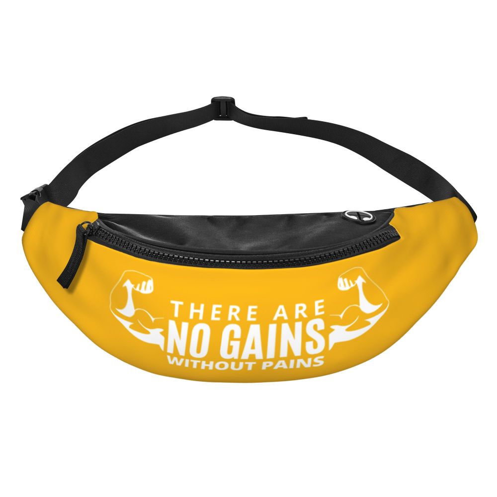 Powerhouse Gym Fanny Bag Custom Bodybuilders Fitness Crossbody Waist Pack Men Women Cycling Camping Phone Money Pouch