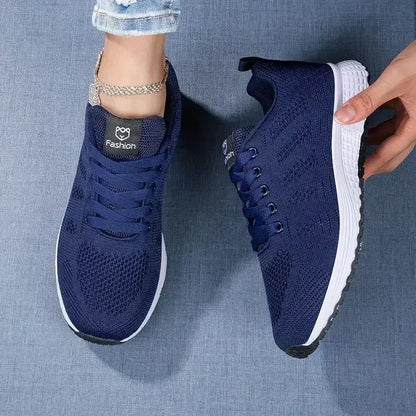 Women's Summer Luxury Brand Breathable Mesh Casual Sports Shoes Trendy Versatile Anti Slip Running Shoes Woman Designer Shoes