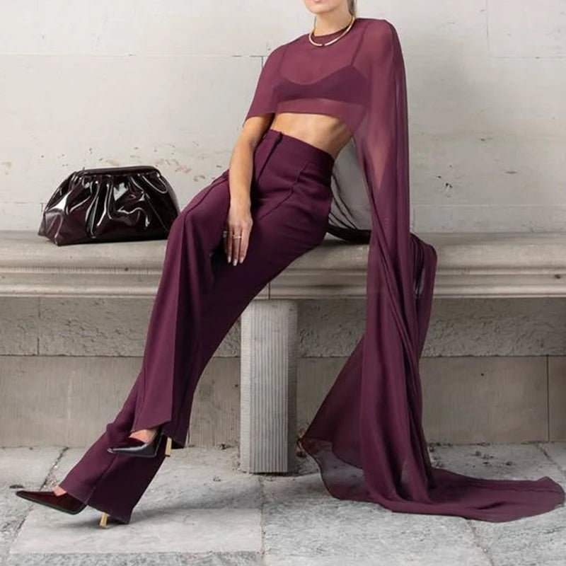 Elegant Fashion Mesh Sheer Poncho Top Women Chiffon Shawl Cape Capelets for Evening Dress Shawl Wraps Cover Up Wedding Party