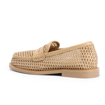 Not Logo Woman's Shoes: Mules with None Fabric, Sticking Design, Adult Round Toe Flats, Tabis Shoes - Discount