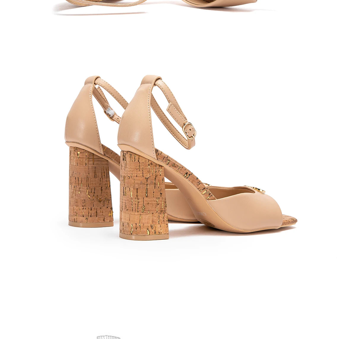 2024 Fashion High Heels Women's Luxury Design Sandals Metallic Flower Square Toe Fine Heel Party Dress Shoes High Heels