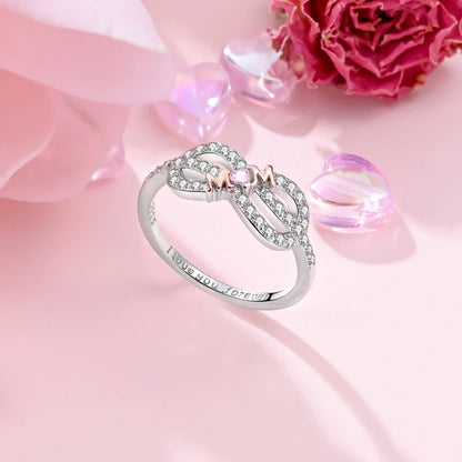 Original 925 Sterling Silver Ring Sun Star Moon Love Bowknot Sunflower Ring For Women Wedding Anniversary Ring Jewelry Gift