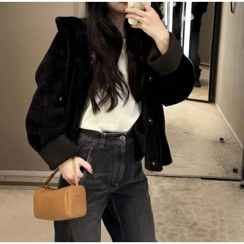 2025 New Luxury 90s Pen Holder Bag Genuine Soft Cowhide & Suede Mini Crossbody Bag Hand-Carry Vintage Shoulder Purse for Women