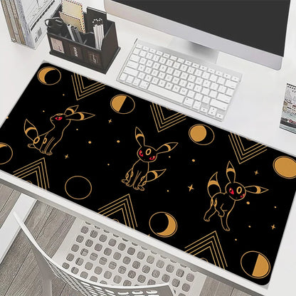Kawaii Mouse Pad Pokemon Gengar Anime XXL Cute Girl Gabinete Gamer Computer Desk Mat Keyboard Pad PC Gaming Accessories Mousepad
