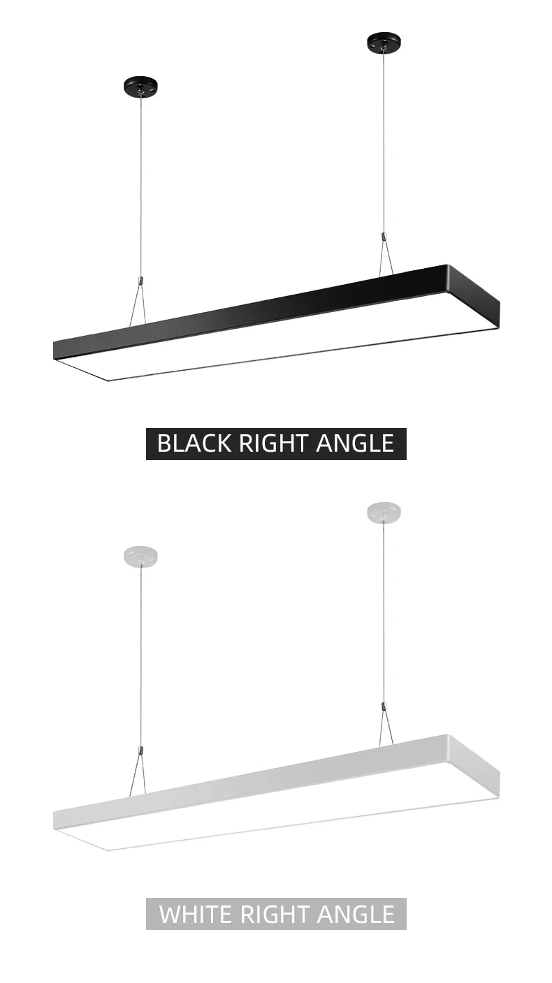 Large Energy-saving Pendant Lamp LED Ultra Wide Chandeliers High Bright Lighting Office Restaurant Home Living Room Lights LED