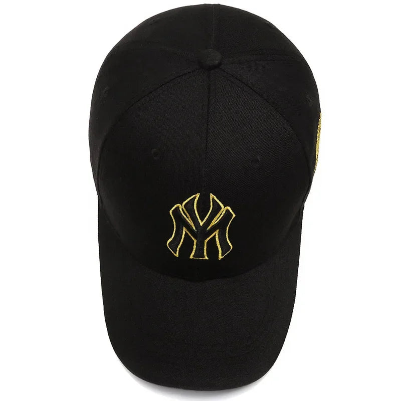 1PC Unisex Casual Baseball Caps Letter Embroidery Hip-hop Hats Spring Autumn Outdoor Adjustable Trucker Caps Sunscreen Hat