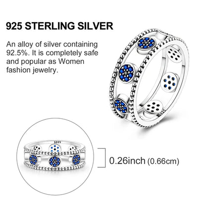 Original 925 Sterling Silver Ring Sun Star Moon Love Bowknot Sunflower Ring For Women Wedding Anniversary Ring Jewelry Gift