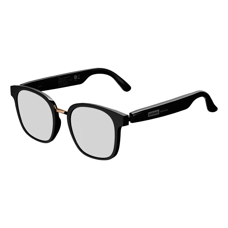 Lenovo GS106 Smart Wireless Glasses Bluetooth 6.0 Photochromic Lenses Sunglasses Hands-Free Music Calls Outdoor Sports Headphone