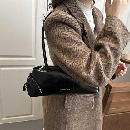 New Solid Color Women's Handbag Soft Pu with Knot Shoulder Bag Underarm Bag Lady Designer Bags Luxury Bolsa Feminina handbags