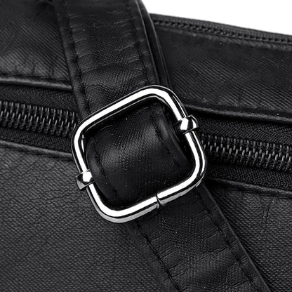 Women Bag High Quality Woman's Soft PU Leather Shoulder Bags Multi-Layer Classic Crossbody Bag Luxury Designer Handbag and Purse