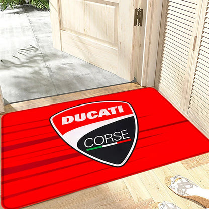 House Entrance Doormat Hallway Carpet Motorcycle Living Room Rugs D-Ducati Foot Carpets Bath Rug Floor Mats Non-slip Home Decor