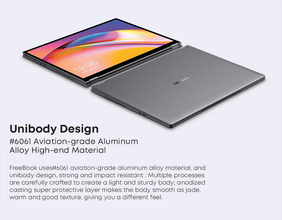 CHUWI FreeBook 2 in 1 Laptop Tablet 13.5" FHD Touch Screen Intel N150 / N100 12GB / 16GB LPDDR5 512G SSD WIFI 6 2256*1504