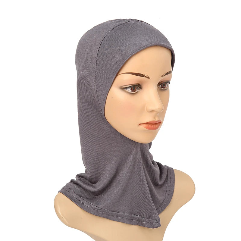 Underscarf Inner Cap Bone Bonnet Hijab Turban Modal Stretch Full Cover Neck Muslim Women Ninja Hat Headscarf Wrap Islamic Amira