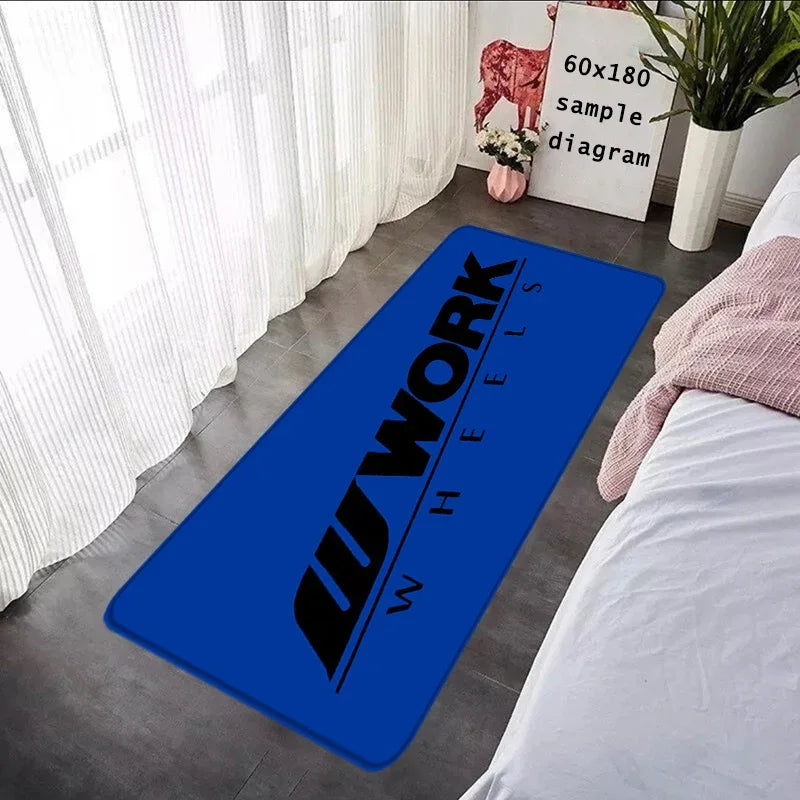 Entrance Doormats Work Wheel Hub Non-slip Bedroom Mat Hallway Carpet Kitchen Floor Car Boot Carpets Room Decor Bathroom Rugs