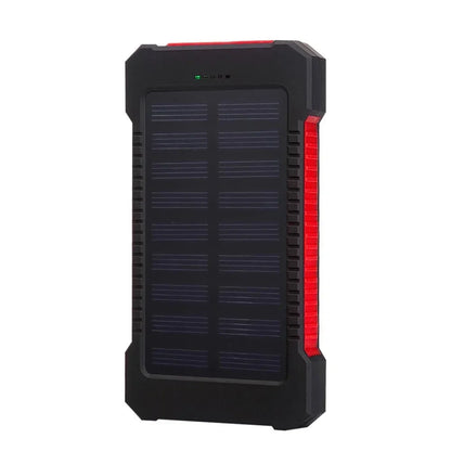 Solar Power Bank 100000mAh Waterproof Portable Solar Panel Charger Powerbank for iPhone16 Samsung Huawei Xiaomi External Battery