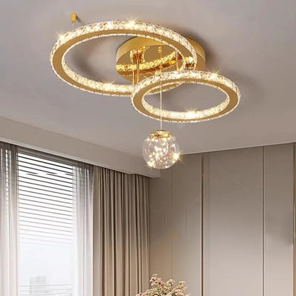 Modern Led Ceiling Lights Home Decor Pendant Light Lamps for Living Room Led Chandeliers Indoor Lighting Gold Hanging Light