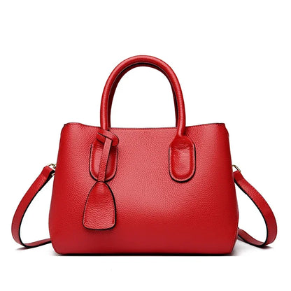 Genuine Leather Large Capacity 3 Layers Women Totes Designer Ladies Shoulder Crossbody Bags Fashion Female Handbags Sac A Main