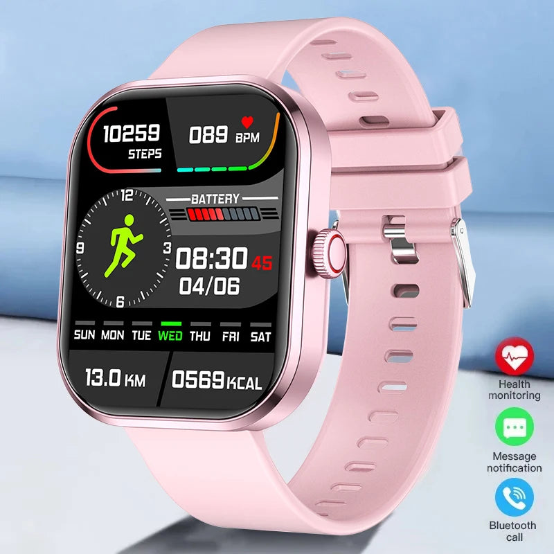 2026 New Smart Watches Women Full Touch Screen Bluetooth Call Waterproof Sport Fitness Tracker Lady Watches Smartwatch For Men