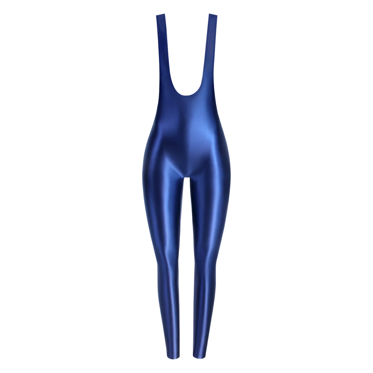 MJINM Spandex Catsuit Women Full Body Shiny Glossy Bodysuits Tight-Fitting Yoga Sport Tights Catsuit Jumpsuits Zentai