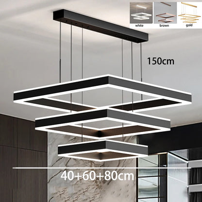 Modern home decor led lights pendant light lamps for living room Chandeliers for dining room hanging light indoor lighting