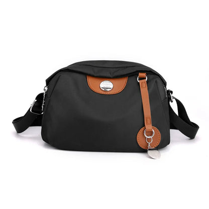 Fashion Nylon Shoulder Bags For Women Waterproof Shell Crossbody Bag Fashion Solid Color Messenger Handbags Shopping Purse