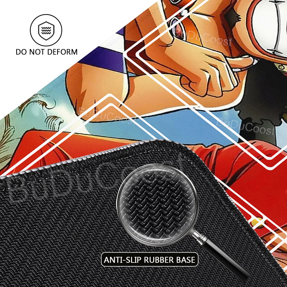 One Piece Zoro Luffy Card Battle Mat Opcg Single Player Board Game Card Battle Cards Pad 60X35cm Playmat PC Extended Mousepad