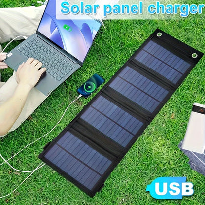 USB Foldable Solar Panel Portable Flexible Small Waterproof 5V Folding Solar Panels Cells For Mobile Phone Battery Charger