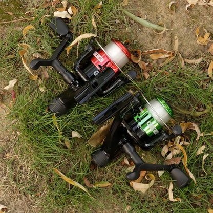 FTK FK3000 Spinning Reel Bite Alarm 10KG Drag 12BB 5.2:1 Rear Drag Fishing Wheel