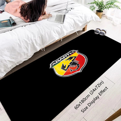 House Entrance Doormat Abarth Car Boot Hallway Carpet Living Room Rugs Foot Carpets Bathroom Rug Floor Mats Non-slip Home Decor