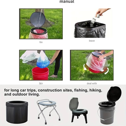 1-100 Pieces Portable Toilet Absorbent Gel, Camping Toilet Gel Powder, Odor-Control Urine Liquid Waste Gel, Eco Absorbent Gel.