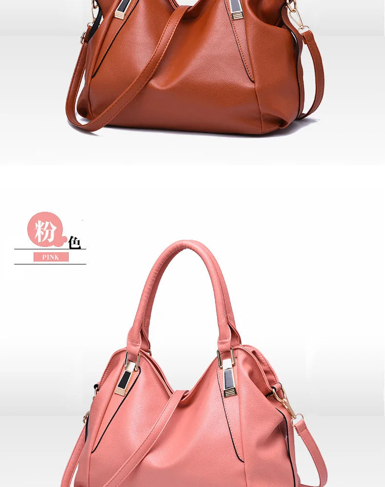 2026 Fashion Soft Leather Luxury Designer Handbag Large Capacity Women's Bag Women's One Shoulder Crossbody Bag Bolsas De Mujer