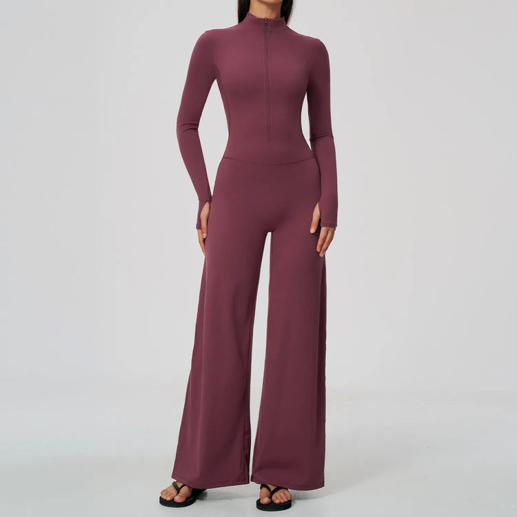 Summer Long Sleeve Yoga Suit Women's Tracksuits Gym Clothes Training Sportswear Fitness Sports Bodysuit Female Workout Overalls