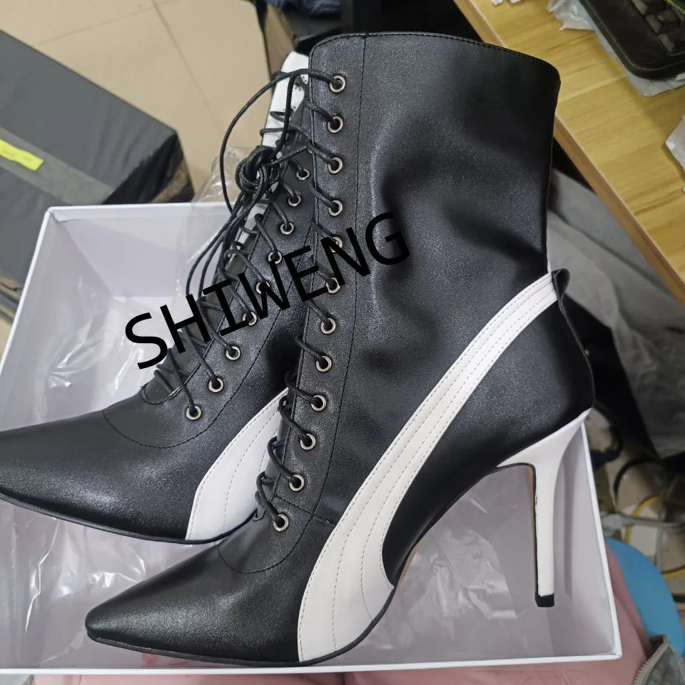 2025 Women's  Summer Slingback Pumps Office Lady Transparent Heeled Sandals Elegant Pointed Toe Female Sexy High Heels 44