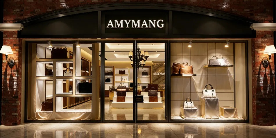 AMYMANG Women Small PU Leather Design Square Underarm Shoulder Bag 2026 New Trendy Crossbody Bag Female Handbags and Purses