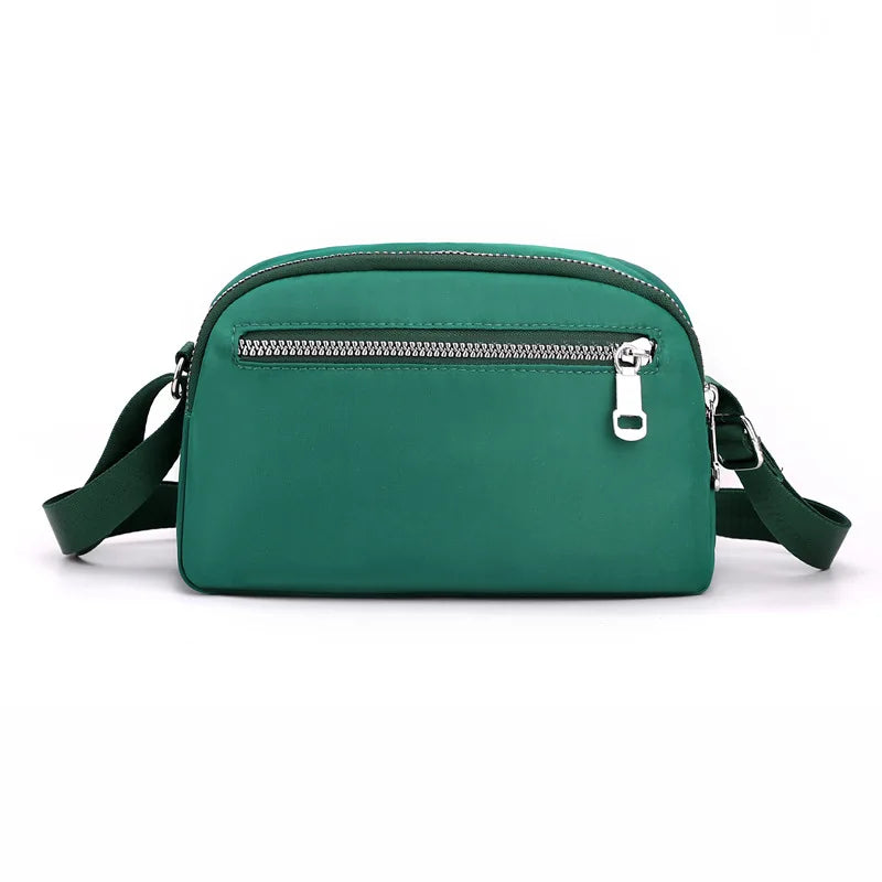 Fashion Nylon Shoulder Bags For Women Waterproof Shell Crossbody Bag Fashion Solid Color Messenger Handbags Shopping Purse