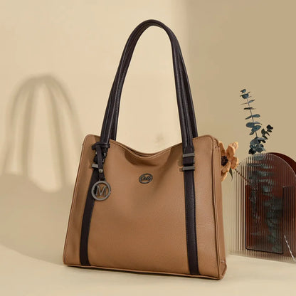 Soft Leather Luxury Handbags Women Bags Designer Shoulder Sac Ladies Large Capacity Top-Handle Bags Shopping Tote Bag Sac A Main