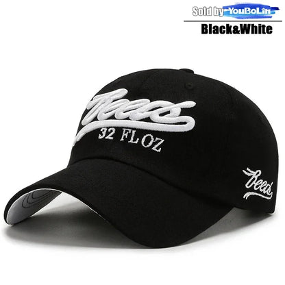 Letters 3D Embroidery Cotton Adjustable Baseball Cap Sun Hat Trucker Caps Dad Hats