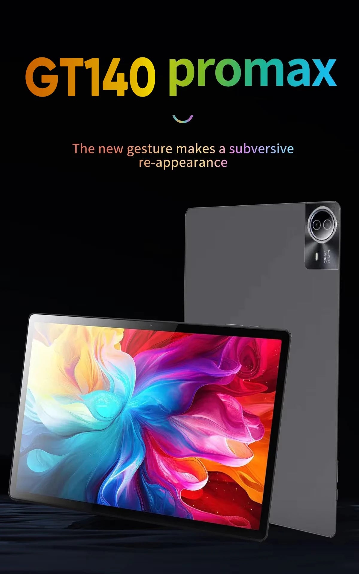 New Upgraded Global Version Android 15 Tablet 14 inch Tablets 20GB 512GB 12900mAh Large Battery BT5.0 5G WiFi GPS Google Play