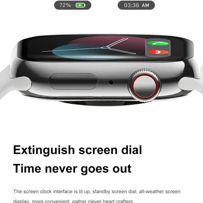 2026 Series 10 Watch 10 GPS Smart Watch Memory Music Video Bluetooth Call Heart Rate Waterproof NFC Smartwatch For Apple Android