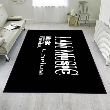 Rapper Playboi Carti I am Music Door Mat Entrance Non-slip Washable Kitchen Carpet Living Room Hallway Rug Bathroom Decoration