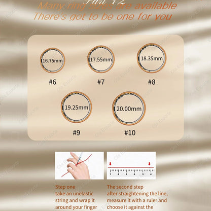 2026 New Women’s Smart Ring Heart Rate/Sleep/Blood Oxygen Monitoring Wireless Call Waterproof Smartring Birthday Holiday Gift