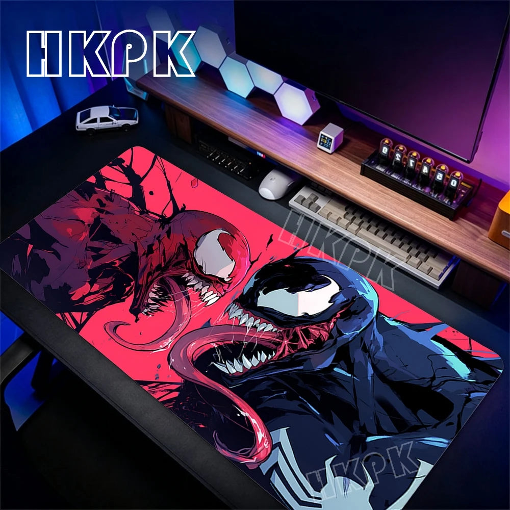 90x40cm Mouse Pad Gaming Large Dywan Gamer Keyboard HD Desk Mat Non-Slip Rubber Table Carpet Mousepad Venoms XXL For Computer