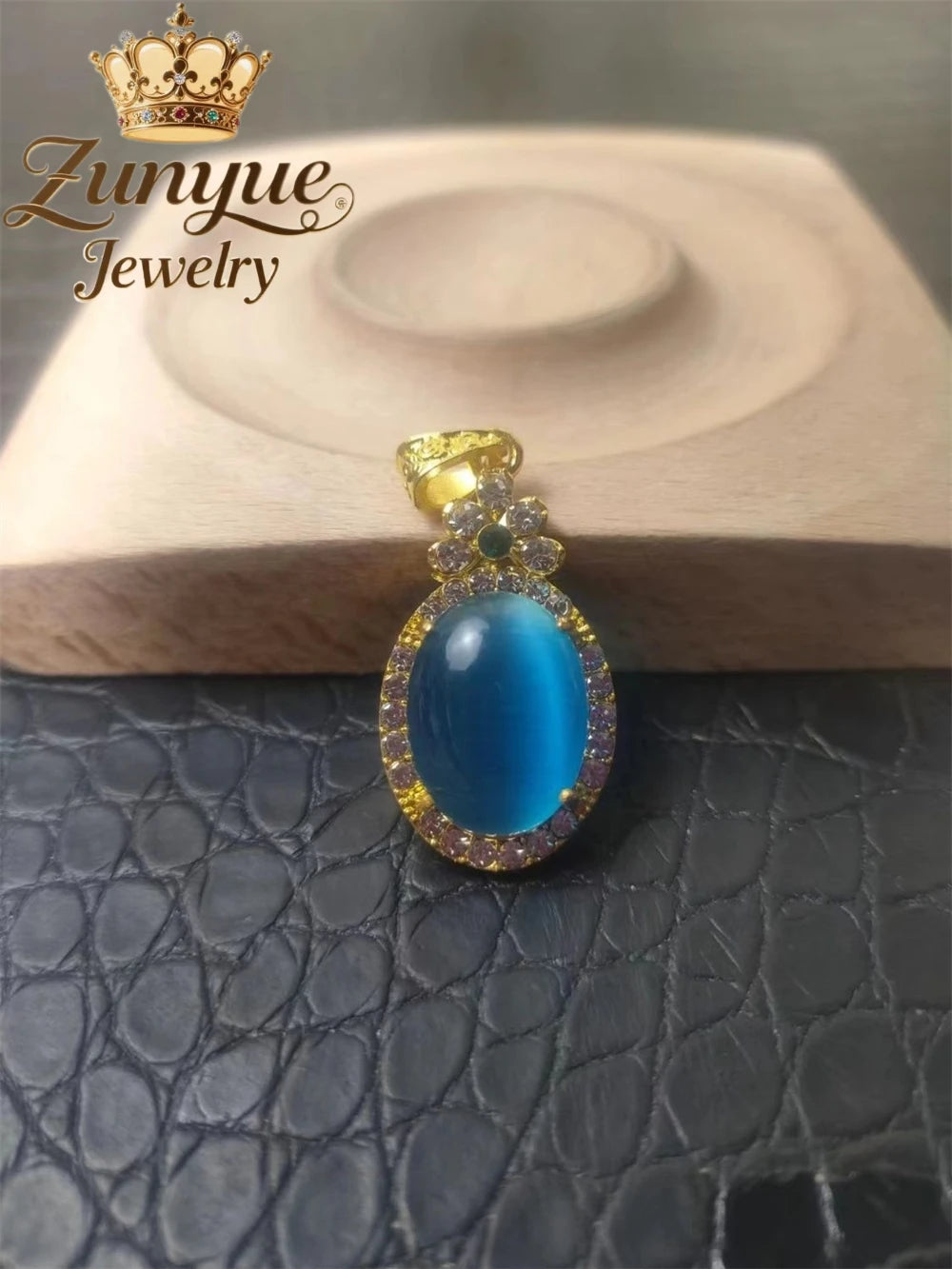 Natural Colorful Cat's Eye Stone Pendant Necklace Elegant Fashion Daily Wear Luxury Quality Fine Jewelry For Women Unisex Gift