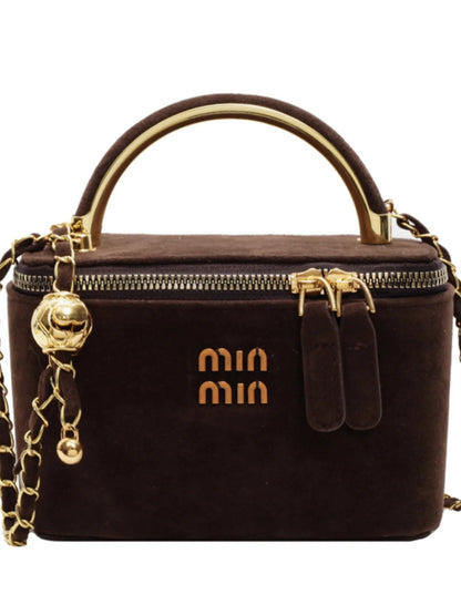 New Frosted Handbags Women's Square Bags Mini Lipstick Cosmetics Packs Ladies Handbags and Purse Niche Shoulder Crossbody Bags