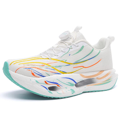 Unisex Sports Shoes Trendy Mesh Breathable Outdoor Running Shoes 2026 New Soft Soled Rebound Professional Training Shoes for Men