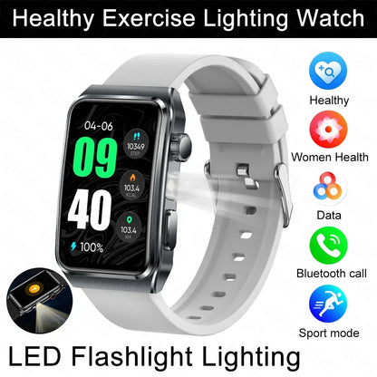2025 New Nursing Grade ECG+PPG Pulse therapy Smartwatch Men Blood lipid Uric acid Bluetooth call Health Bracelet For Android iOS