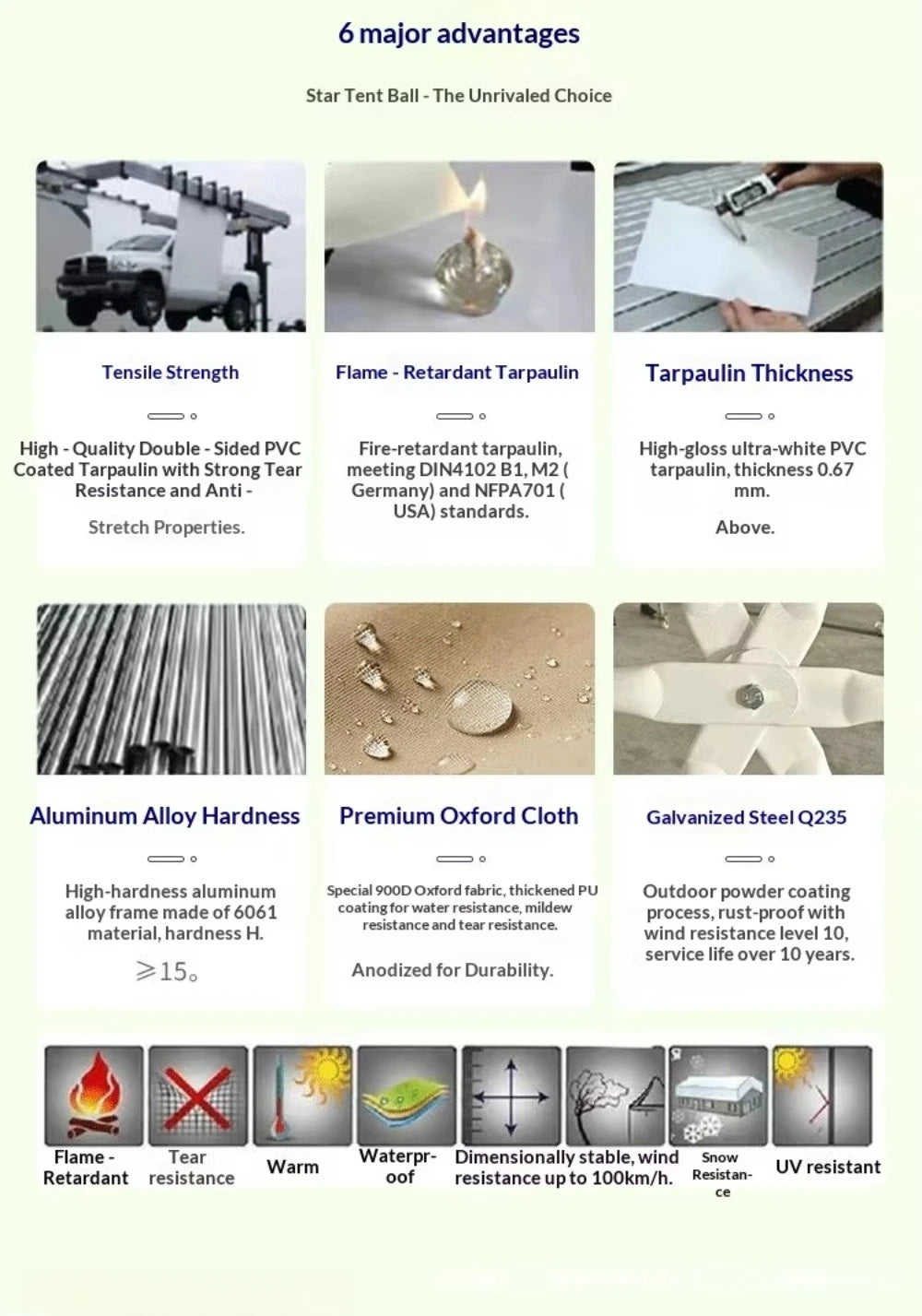 Large Geodesic Dome Tent Luxury Glamping Hotel Resort Tent Safari Accommodation Tent High Quality Factory Direct Supply
